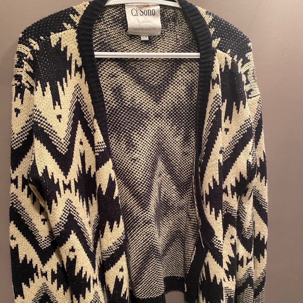 Printed sweater